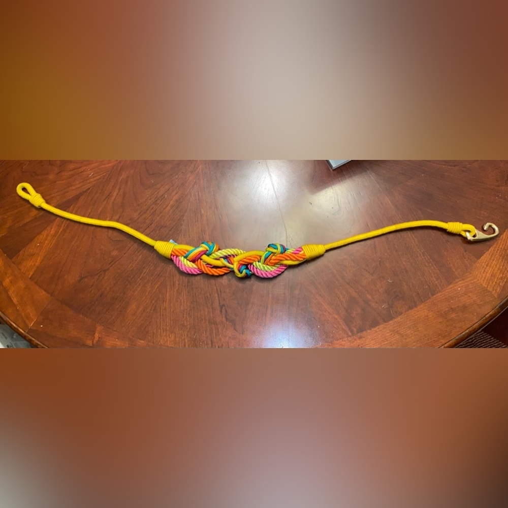 🔶VINTAGE🔶Braided Rope Belt - Picture 7 of 8